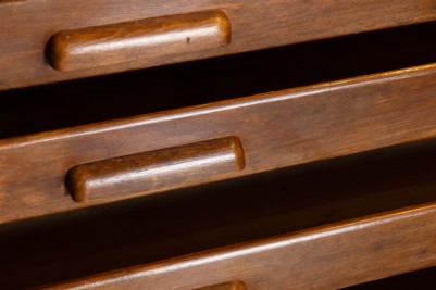 oak plan chest